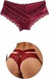 ohmydear Perizoma Donna Seducente 1/2/3/4 Pezzi Pack Tanga Sexydonna Hot Tanga Donna Seducente Perizoma Sexy Donna Mutande Brasiliana Taglie Forti – B0BF99KNJ5