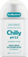Chilly, Detergente Intimo pH 3.5, Equilibrio per le difese intime, con Anti-Odor, formulato a pH acido per stimolare la naturale azione di difesa dei lattobacilli, pH 3.5, Clinicamente Testato, 300 ml – B08R72ZB8Q