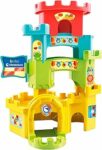 Baby Clementoni – Castello Cucù Scivola Giù, Pista Biglie per Bambini 10-36 Mesi, con 1 Macchinina, Gioco Prima Infanzia Made in Italy, Linea Play For Future, Stimola la Manualità, 17226 – B079H7CRQQ