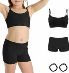 Risalti Set Top Bambina e Pantaloncini in Microfibra – Top e Culotte Bambina Morbidi, Completo Intimo Bimba Senza Cuciture ed Etichette, Bracciali Colorati Omaggio – Made in Italy – B0DCCB4HLZ