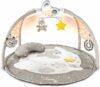 Chicco Palestrina dei Colori Beige 3in1, Palestrina Neonato Multifunzione Elettronica con Tappeto, Proiettore Stelle, Luce Notturna Removibile e Melodie Rilassanti, Giochi Neonato 0+ Mesi – B087S1R3H6