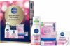 NIVEA Essentials Skincare Kit cofanetto regalo donna, Set regalo donna con Crema Viso Idratante Nutriente 50 ml, Struccante Occhi Waterproof 125 ml e Burrocacao Labbra Labello Soft Rosé 4.8 g – B0FB9PX8S5