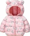 JiAmy Bambino Inverno Giacche Cappotto con Cappuccio Ragazzi Ragazze Leggero Giubbotti 6 Mesi – 4 Anni – B0DCZ82GJY