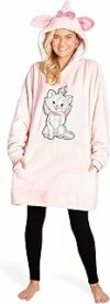 Disney Felpa Donna con Cappuccio, Oversize Blanket Hoodie Calda di Pile Minnie e Mickey – B08Y936Z5N