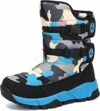 Mishansha Bambini Stivali da Neve Ragazze Caldo Fodera Stivaletti Invernali Ragazzi Scarpe Comodo Antiscivolo – B0FC6CYD7Q