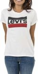 Levi’s The Perfect Tee, T-Shirt Donna, Sportswear Logo White, M – B01N36WNEC
