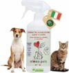 M’ MA PETS – Elimina Odori dai Tessuti – Spray Naturale per Cani e Gatti, Made in Italy – Deodorante Sicuro No Alcool per Animali e Persone – Azione Rapida Superfici e Profumazione Floreale Ambienti – B07SS4YPG5