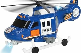 Dickie City Heroes Elicottero Police 18 cm Luci & Suoni, + 3 Anni, 203302016 – B07WFTBCYV