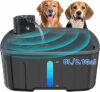 Fontanella per Cani Senza Fili, 8L Fontanella per Gatti e Cane Grosso con Sensore di Movimento, Batteria Ricaricabile Integrata da 4000mAh, con Pompa Silenziosa e Filtro Carbonio Attivo – B0C6G792H8