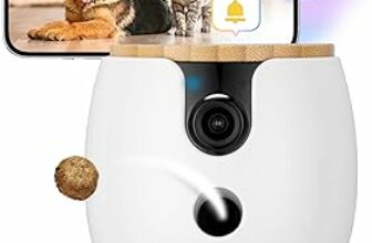 Furbo Mini telecamera per animali domestici a 360º – Sblocca la fotocamera intelligente e funzioni intelligenti con piano a pagamento: sicurezza domestica e avvisi di sicurezza per cani e gatti – B0F8LGB7VR