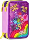 Seven Inside Out 2 Astuccio Scuola 3 Zip, Viola, Portapenne Triplo Scomparto Completo Di Penne, Matite, Colori, Accessori Zaino, Scuole Elementari, Bambina – B0F9B1HQNL