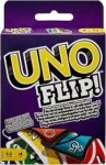 Mattel Games – UNO FLIP!, il mitico gioco di carte in nuova elettrizzante variante, con il mazzo fronte/retro e una carta speciale FLIP, giocattolo per bambini, 7+ anni, GDR44 – B07JKB2H59
