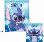 Superdiver Set sacca zaino e borsa merenda Stitch Licenza Ufficiale Disney – Ideale per scuola e asilo – Accessorio moda bambino e bambina – 100% Poliestere – Blu – 44×33 e 26×21 cm – B0DT9S5XQW