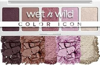 Wet n Wild, Color Icon 5-Pan Palette, Palette di Ombretti, 5 Colori Riccamente Pigmentati per il Trucco di Tutti i Giorni, Formula a Lunga Durata e Facile da Sfumare, Petalette – B08RS9176Z