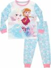 Disney Pigiama Frozen Bambina | Pigiami Cotone Lungo | Pigiamone Principesse Pijama Anna e Elsa per Bambini – B07GR94S75