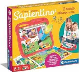 Clementoni – Il Mio Primo Sapientino, Il Mondo Intorno a Me, Banchetto Educativo 24 attività su Scuola dell’Infanzia e Penna Interattiva, Gioco Bambini 2-4 Anni, Made in Italy, Lingua Italiana, 16476 – B0D8JWGFDN