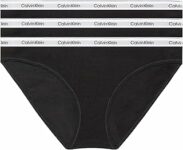 Calvin Klein Slip Taglio Bikini Donna Confezione da 3 Cotone Elasticizzato – B0C8FBXG9B