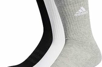 adidas Unisex – Adulto Cushioned Crew Socks 3 Pairs – B0BNL8YPT2