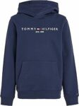 Tommy Hilfiger Felpa Bambini Unisex Essential Hoodie con Cappuccio – B08NHRQ7M9