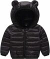 JiAmy Bambino Inverno Giacche Cappotto con Cappuccio Ragazzi Ragazze Leggero Giubbotti 6 Mesi – 4 Anni – B07GDGTR38