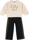 Chicco Completo Bambina con Felpa e Leggings, in Caldo e Morbido Tessuto Felpato, Abbigliamento Bambina, Designed in Italy – B0DN1R9SQK