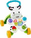 Fisher-Price Zebra Primi Passi Spingibile, Giocattolo Elettronico Educativo con Musica e Suoni, per Camminare, per Bambini di 6+ Mesi, Italiano Imballaggio Sostenibile, HBB66 – B08WKJ9V96