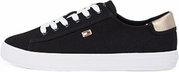 Tommy Hilfiger Vulc Canvas Lace Up Sneaker Fw0fw08647, Sneaker Donna – B0D7J4RL55