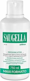Saugella Attiva, Detergente Intimo Antibatterico, pH 3.5, con Estratto di Timo, Adatto Post Parto, in Gravidanza e Durante il Ciclo Mestruale, 750 ml – B08BM5844Z
