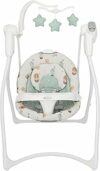 Graco – Lovin’ Hug Sdraietta altalena, dalla nascita a circa 6 mesi (9 kg), 6 velocità di oscillazione, reclinabile, 10 melodie e suoni della natura, fantasia Up & Away – B0CLLTRPV6