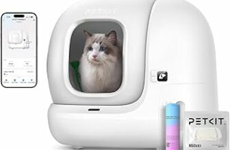 PETKIT Pura Max 2 Lettiera Gatto Autopulente, Lettiera Automatica per Gatti,Capacità Massima 76L,XSecure,Antiodore,Controllo APP per Più Gatti(Non Contiene Spray Deodorante) – B0D9QGW2M6