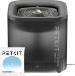 PETKIT CYBERTAIL Fontanella per Gatti, Pompa dell’Acqua Senza Fili,25dB Silenziosa,Fontanella per Cani,3.0 Aggiornare l’elemento Filtrante,1.8 L(Non Base Wireless) – B0C288NXTF