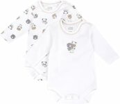 Body A Manica Lunga In Cotone Set due body a manica lunga Chicco Unisex – Bambini e ragazzi (Pacco da 1) – B0DN6WBD3V