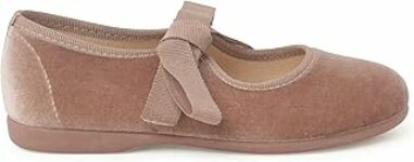 Pisamonas Scarpe Cinturino in Velluto con Fiocco di Faglia per Bambine – B0BC8GPGQL