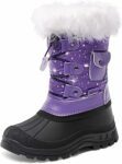DREAM PAIRS Bambino Bambina Stivali da Neve Invernali Impermeabile Stivali per Ragazzi e Ragazze – B01258X61O