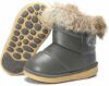 Gaatpot Stivali per Bambine e Ragazze Stivaletti da Neve Scarpe con Invernali Stivale con Imbottitura Calda Impermeabili PU Unisex – Bambini – B09BFBR2ZR