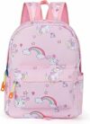 Unicorno Zaino Bambina, Materna Zainetto per Scuola Bambino Mini Zaini Cinghie Regolabili con Fascia Toracica Unicorno Zaino Regali Bambini – B0C368TW8C