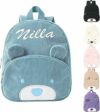 Generico Zainetto Bambini Personalizzato con Nome Ricamato per Bambino & Bambina, Orsetto Carino​ Zaino Asilo per Bimba & Bimbo, Sacca Nido Velluto a Coste Zaini Bambi per Scuola, Asilo & Viaggi – B0FYQRC9SS