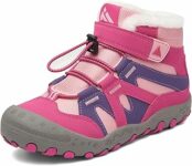 Mishansha Bambino Stivali Invernali Ragazza Caldo Stivaletti Ragazzi Scarpe da Escursionismo Antiscivolo, Gr.24-38 – B09DFC3P34