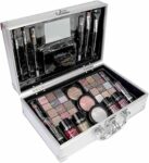bonvoyage, Set Trucchi Donna, Include Rossetti, Ombretti, Fard, Smalto per Unghie, Pennelli Make Up e Specchio, Valigetta Portatile e Leggera, Bon Voyage – B08GQX7TD3