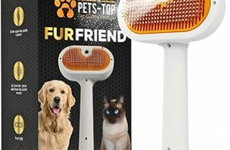 Spazzola A Vapore per Gatti – Spazzola Per Gatti Cani – Pelo Lungo e Corto – Lisciatura Autopulente – Vapore per Rimuovere Peli Aggrovigliat – Cat Steamy Brush – B0CQLWS8Y6