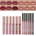Lucidalabbra Set Trucchi, MKNZOME 12 Colori Matte Lip Gloss Rossetto Lunga Durata Make Up Tinta Labbra Rossetto Liquido Impermeabile Professionale Kit Regalo Trucchi Donna (12 pezzi) – B09X1QRVH2