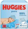 Huggies Pure Salviette Umidificate per Bambini, 12 Pacchi da 56 Pezzi (3+1) – B017UO2QJQ