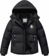 Zoofly Giacca Invernale Bambino con Cappuccio Rimovibile, Cappotti Bambini e Ragazzi con Fodera in Pelliccia Sintetica, Caldo Cappotto Invernale – B0FXKTM8JV