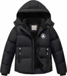 Zoofly Giacca Invernale Bambino con Cappuccio Rimovibile, Cappotti Bambini e Ragazzi con Fodera in Pelliccia Sintetica, Caldo Cappotto Invernale – B0FXKTM8JV