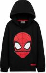 Marvel Press Marvel Felpa Bambino – Felpa con Cappuccio Spiderman 3-12 Anni – Felpe Ragazzo in Cotone Spiderman Abbigliamento Bambino – B0C3Y2VJ66