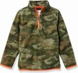 Amazon Essentials Bambini e Ragazzi Giacca Invernale Modello Pullover con Zip Corta in Pile – B096WK2TJB