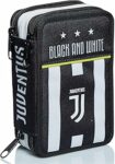 Seven Astuccio Scuola Juventus 3 Zip, Bianco Nero, Triplo Scomparto Completo di Matite, Penne e Pennarelli, Accessori Juventus Scuola, Accessori per Zaino Bambini e ragazzi – B0875CYYSD