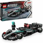 LEGO Speed Champions Auto da Corsa Mercedes-AMG PETRONAS F1 W 15 Macchina Giocattolo da Collezione con Minifigure del Pilota, Modello per Bambini da 10 Anni o per Adulti Fan della Formula 1 77244 – B0DHS9Y433