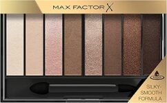 Max Factor Masterpiece Nude Palette, 8 Ombretti dal Colore Intenso, Formula Cremosa Sfumabile, 3 Finish, Tonalità Cappuccino Nudes – B0979NC4D6