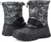 Azooken Bambino Stivali da Neve Ragazzi Ragazza Impermeabili Caloroso Scarpe Inverno 28-40 – B0DHVFVX3J